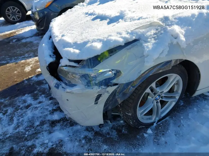 WBA5A7C58GG151928 2016 BMW 528I xDrive