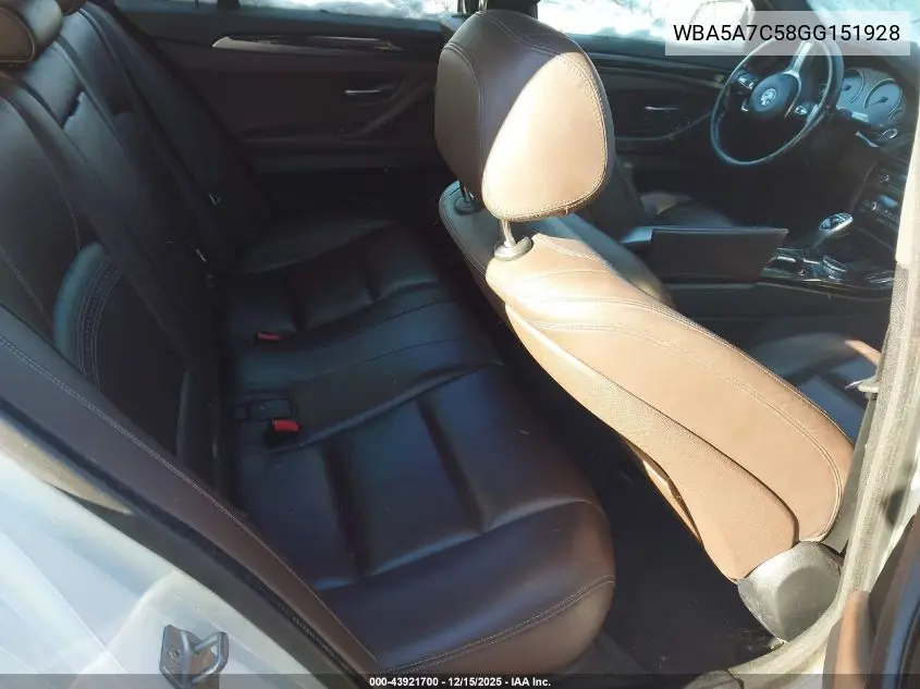 WBA5A7C58GG151928 2016 BMW 528I xDrive