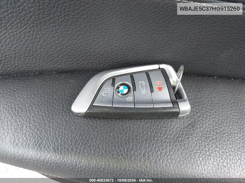 WBAJE5C37HG915260 2017 BMW 540 I