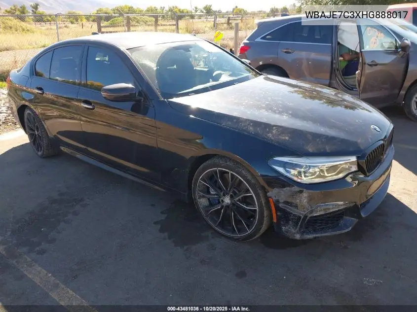 WBAJE7C3XHG888017 2017 BMW 540I xDrive