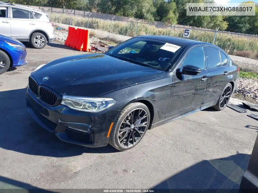 WBAJE7C3XHG888017 2017 BMW 540I xDrive