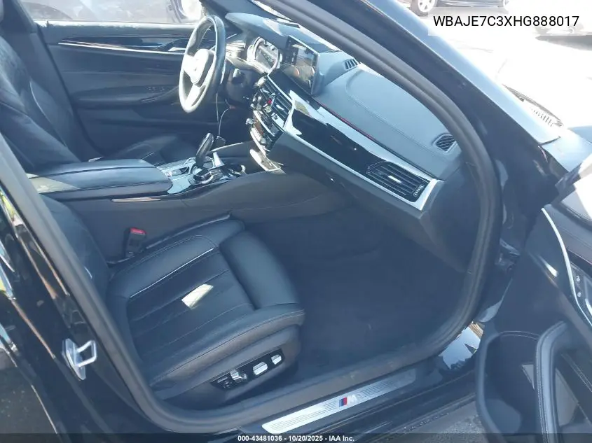 WBAJE7C3XHG888017 2017 BMW 540I xDrive