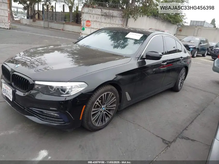 WBAJA5C33HG456398 2017 BMW 530I
