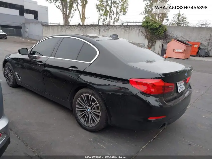 WBAJA5C33HG456398 2017 BMW 530I