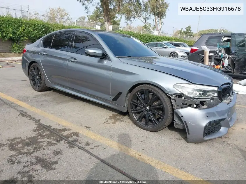 WBAJE5C33HG916678 2017 BMW 540I