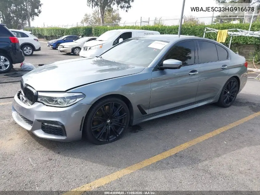 WBAJE5C33HG916678 2017 BMW 540I