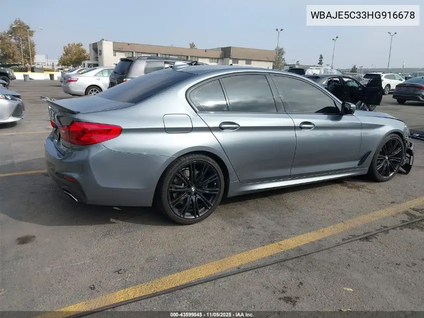 WBAJE5C33HG916678 2017 BMW 540I