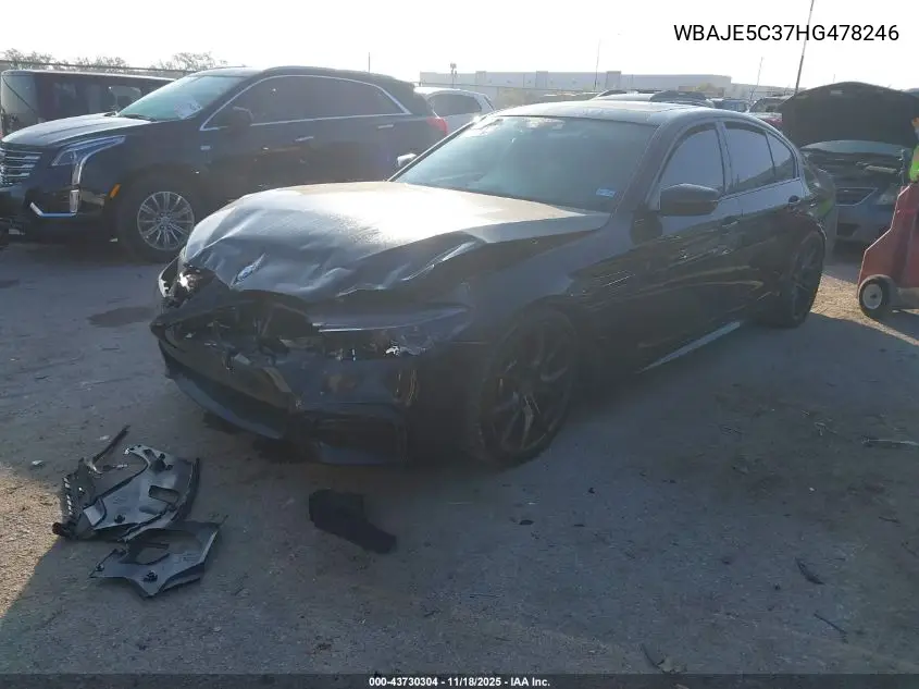WBAJE5C37HG478246 2017 BMW 540I