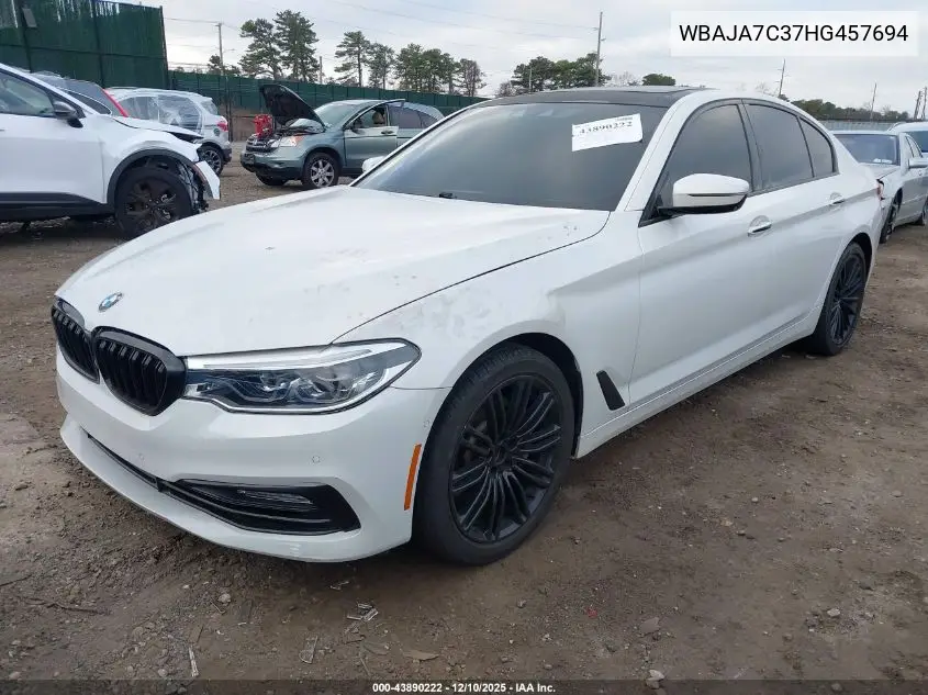 WBAJA7C37HG457694 2017 BMW 530I xDrive