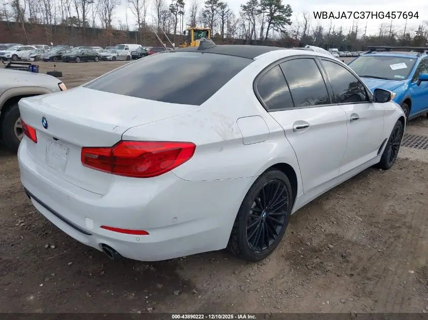 WBAJA7C37HG457694 2017 BMW 530I xDrive