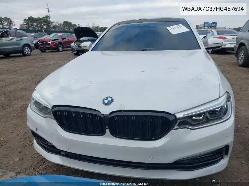 WBAJA7C37HG457694 2017 BMW 530I xDrive
