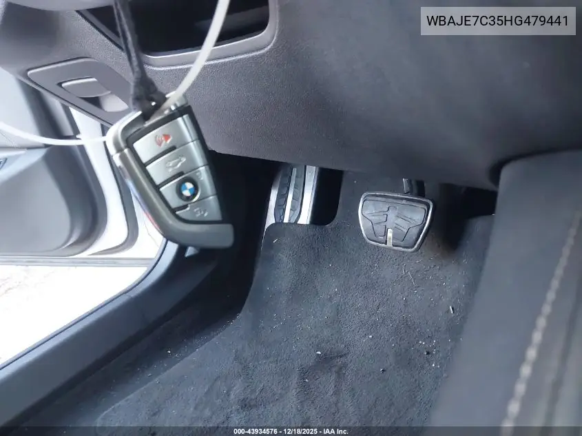 WBAJE7C35HG479441 2017 BMW 540I xDrive