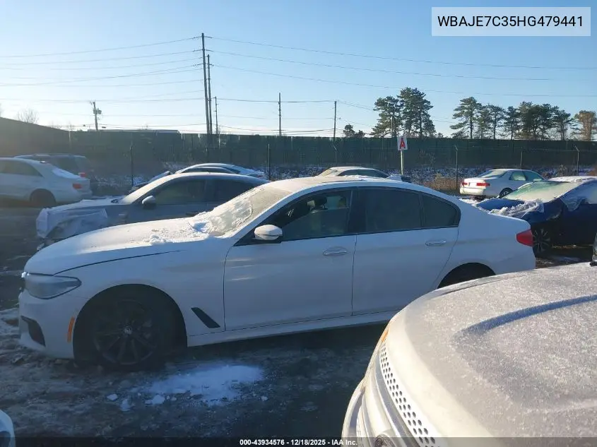 WBAJE7C35HG479441 2017 BMW 540I xDrive