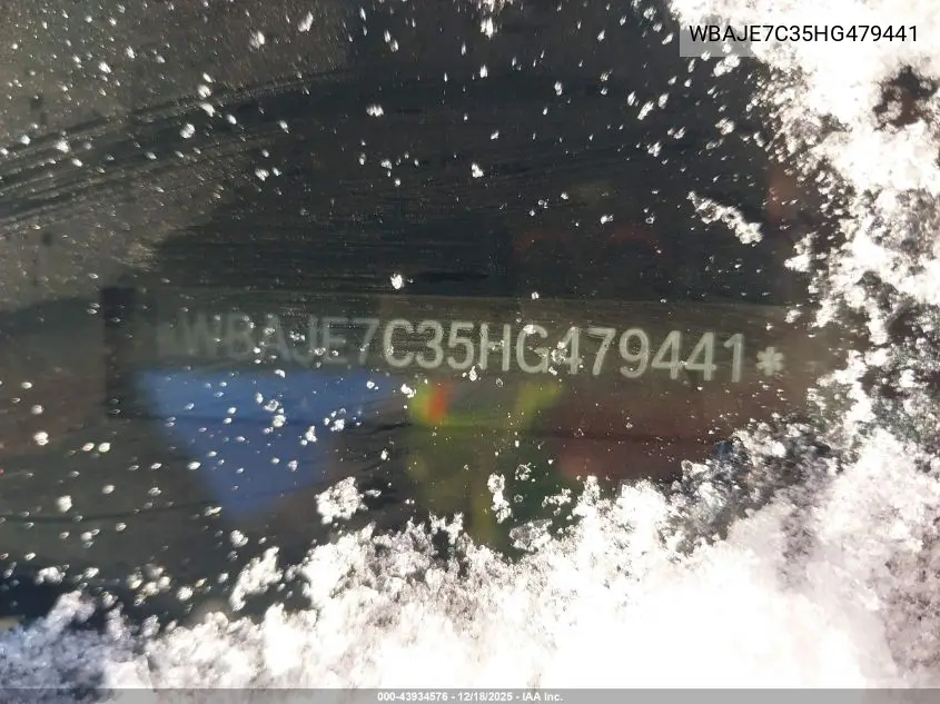 WBAJE7C35HG479441 2017 BMW 540I xDrive