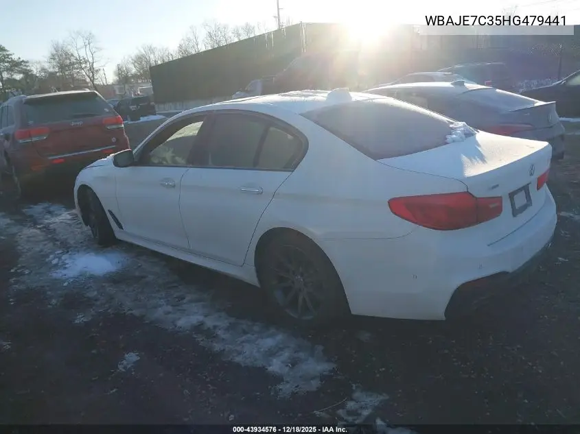 WBAJE7C35HG479441 2017 BMW 540I xDrive