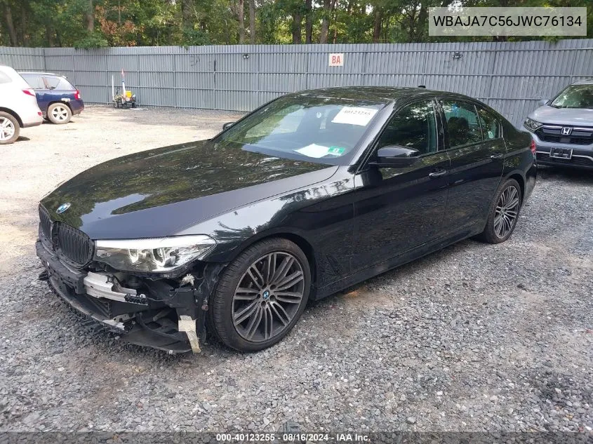 WBAJA7C56JWC76134 2018 BMW 530I xDrive