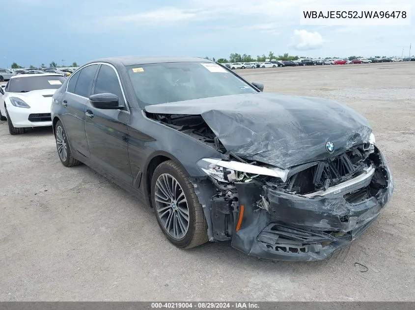 WBAJE5C52JWA96478 2018 BMW 540I