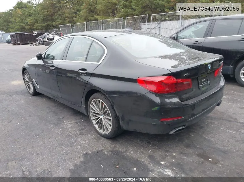 WBAJE7C54JWD52065 2018 BMW 540I Xi