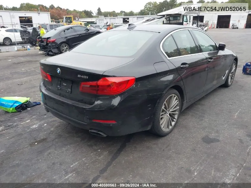 WBAJE7C54JWD52065 2018 BMW 540I Xi