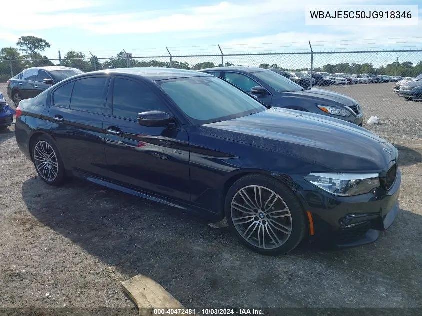 WBAJE5C50JG918346 2018 BMW 540I