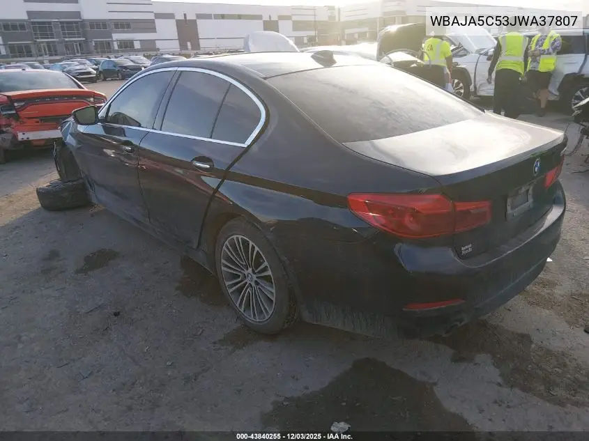 WBAJA5C53JWA37807 2018 BMW 530I