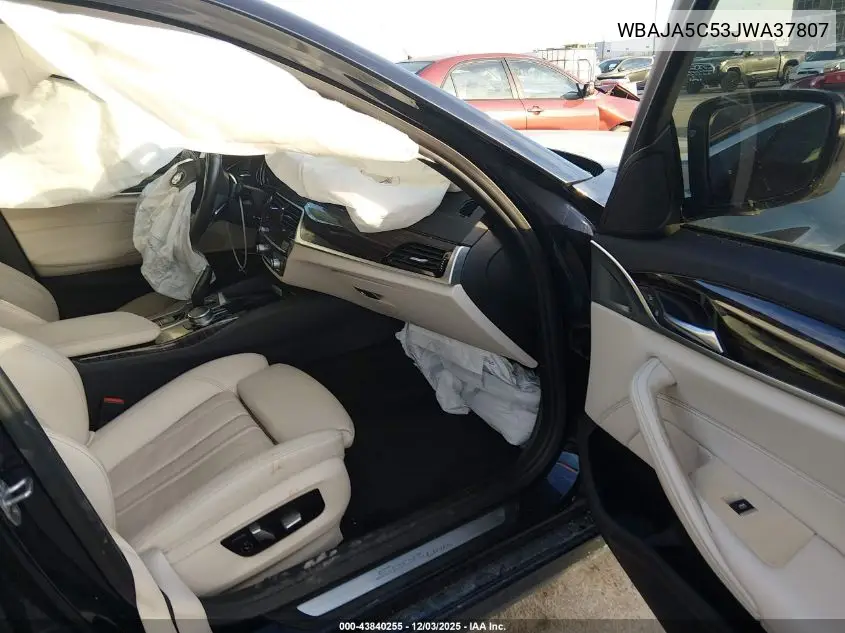 WBAJA5C53JWA37807 2018 BMW 530I