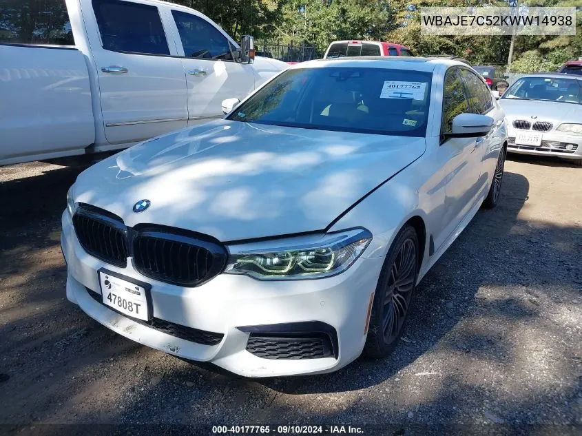 WBAJE7C52KWW14938 2019 BMW 540I xDrive