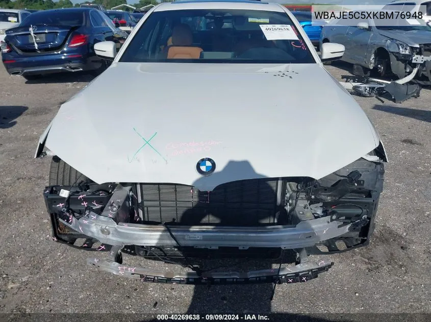 WBAJE5C5XKBM76948 2019 BMW 540I