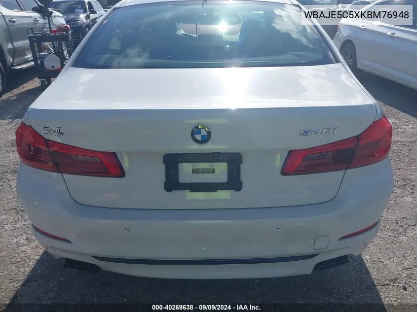 WBAJE5C5XKBM76948 2019 BMW 540I