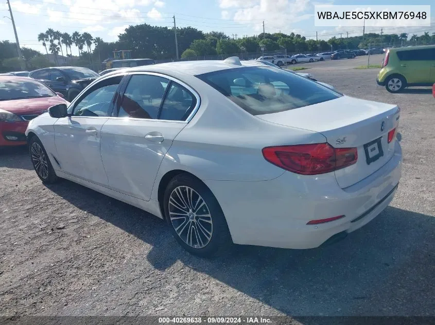 WBAJE5C5XKBM76948 2019 BMW 540I