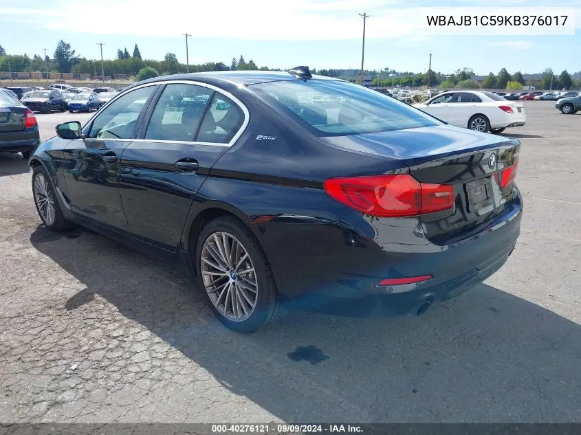 WBAJB1C59KB376017 2019 BMW 530E xDrive Iperformance