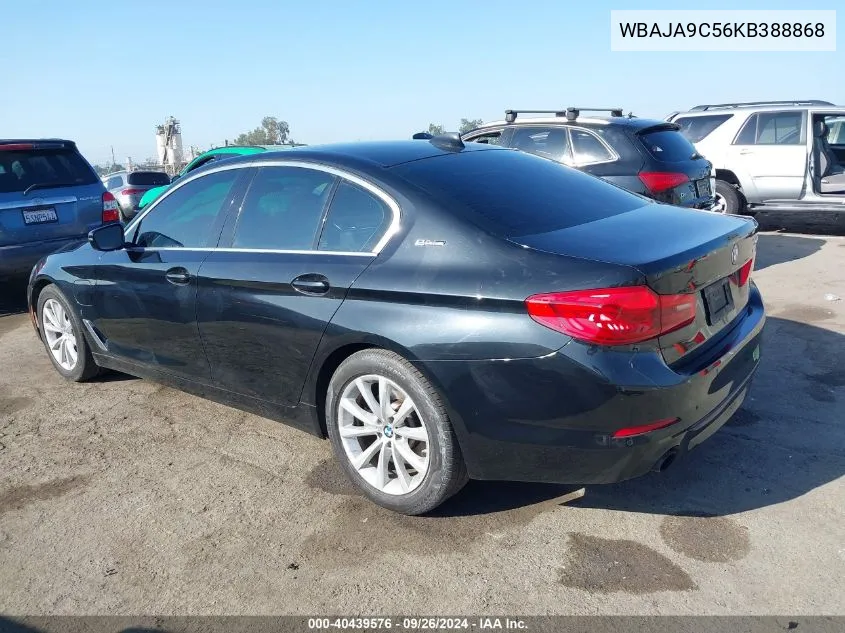 WBAJA9C56KB388868 2019 BMW 530E