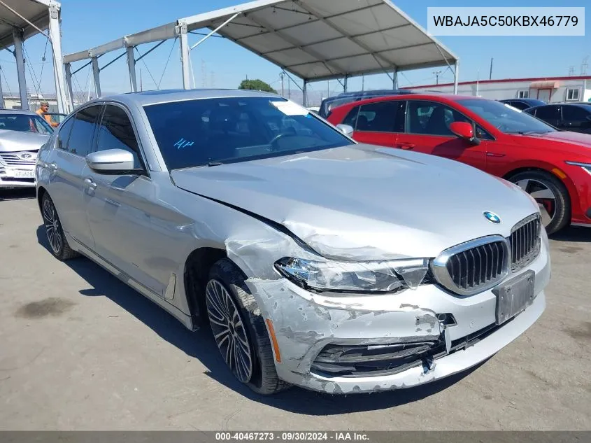 WBAJA5C50KBX46779 2019 BMW 530I