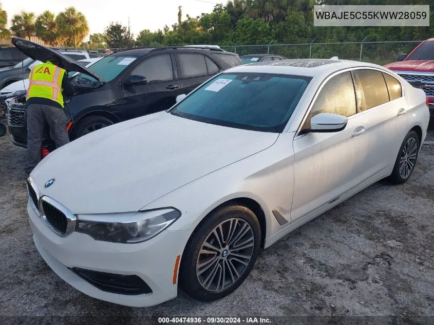 WBAJE5C55KWW28059 2019 BMW 540 I