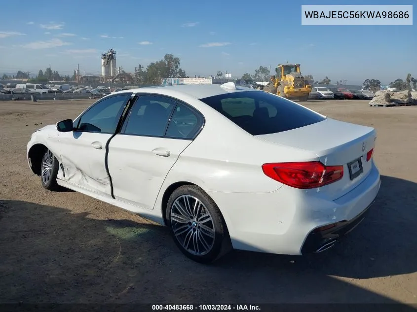 WBAJE5C56KWA98686 2019 BMW 540I