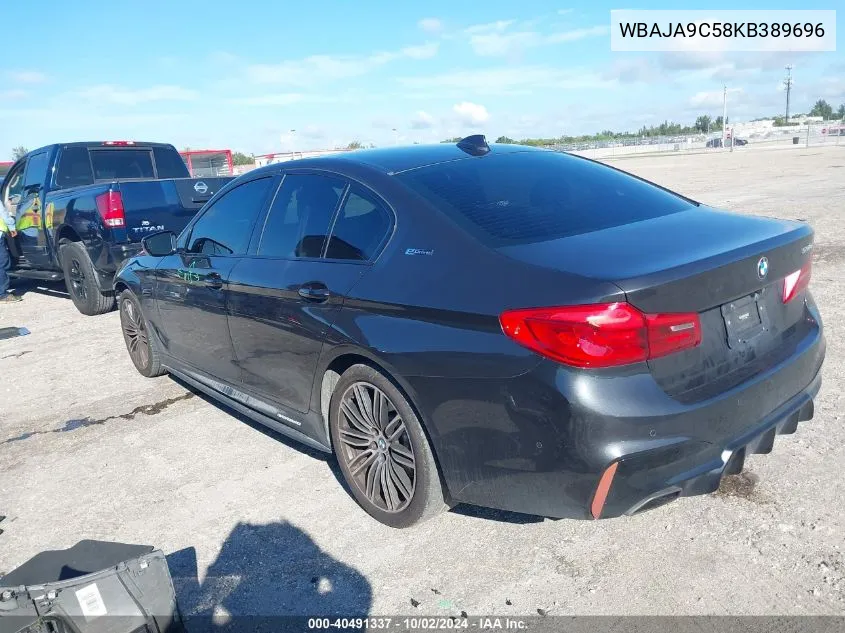 WBAJA9C58KB389696 2019 BMW 530E Iperformance