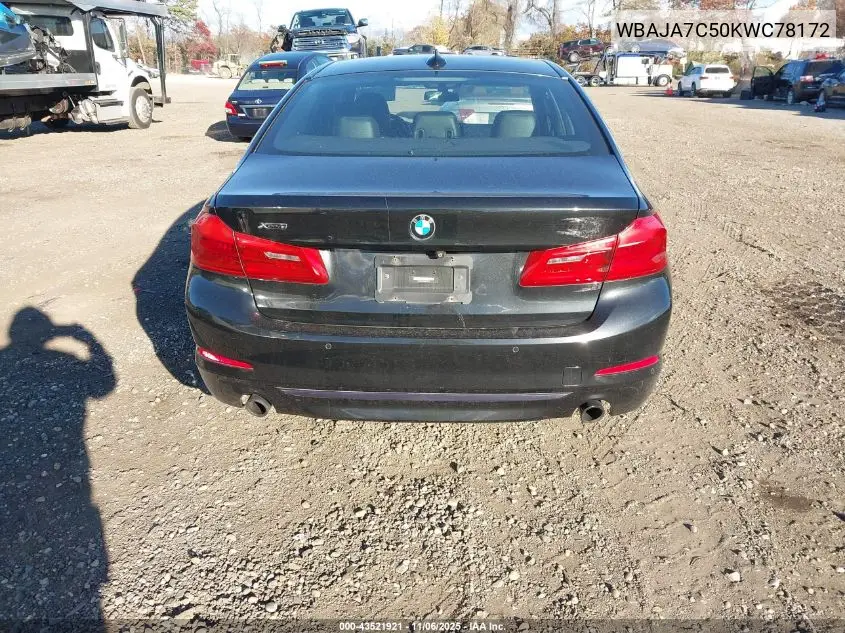 WBAJA7C50KWC78172 2019 BMW 530I xDrive