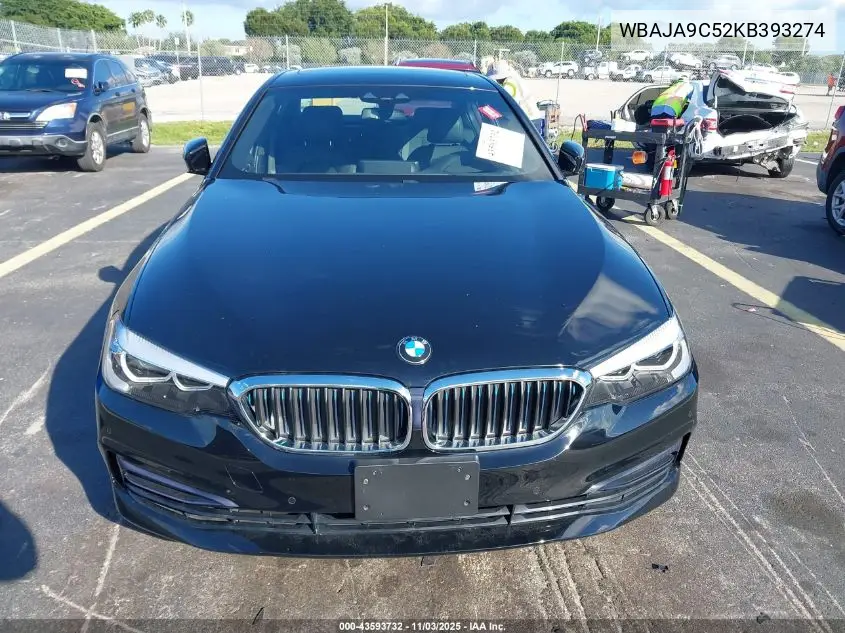 WBAJA9C52KB393274 2019 BMW 530E Iperformance