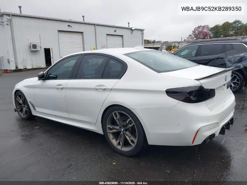 WBAJB9C52KB289350 2019 BMW M550I xDrive
