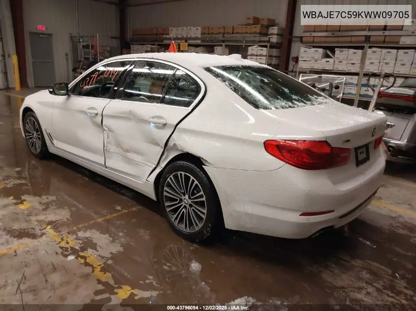 WBAJE7C59KWW09705 2019 BMW 540I xDrive