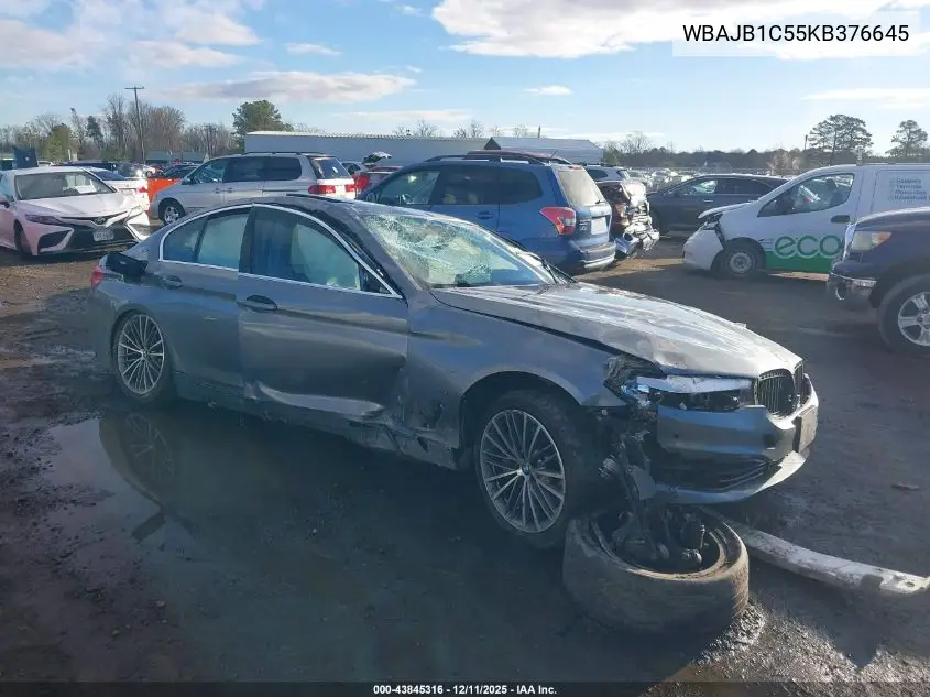 WBAJB1C55KB376645 2019 BMW 530E xDrive Iperformance