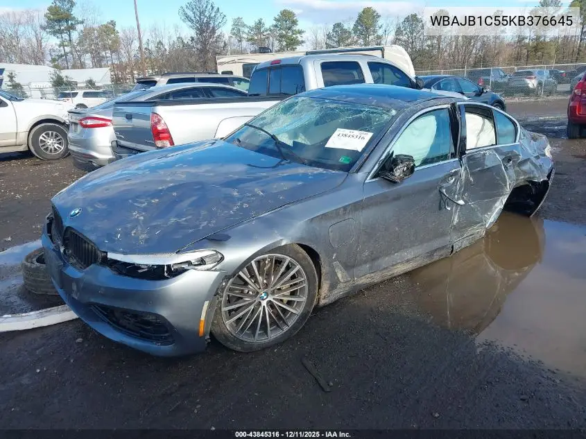WBAJB1C55KB376645 2019 BMW 530E xDrive Iperformance