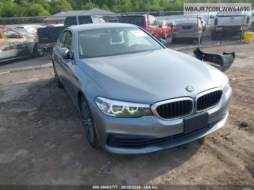 WBAJR7C08LWW64690 2020 BMW 530I xDrive