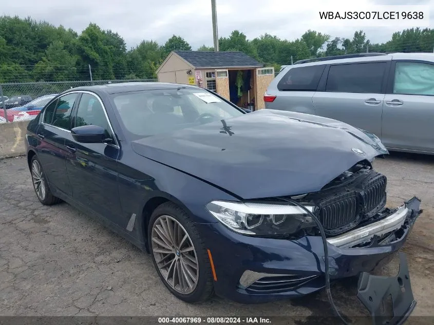 WBAJS3C07LCE19638 2020 BMW 540I xDrive