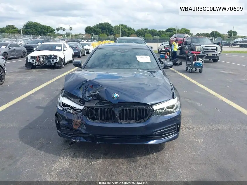 WBAJR3C00LWW70699 2020 BMW 530I