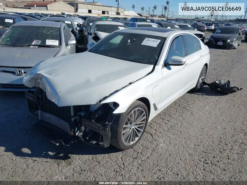 WBAJA9C05LCE06649 2020 BMW 530E Iperformance