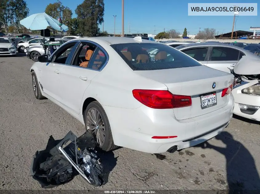 WBAJA9C05LCE06649 2020 BMW 530E Iperformance