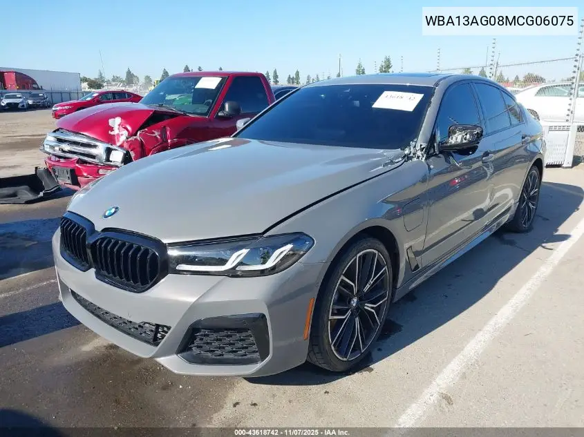 WBA13AG08MCG06075 2021 BMW 530E