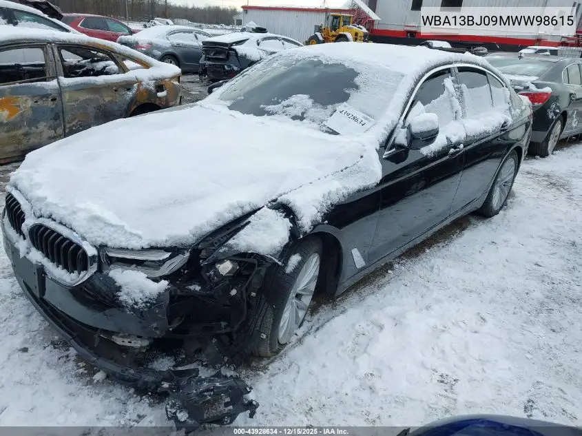 WBA13BJ09MWW98615 2021 BMW 530I xDrive