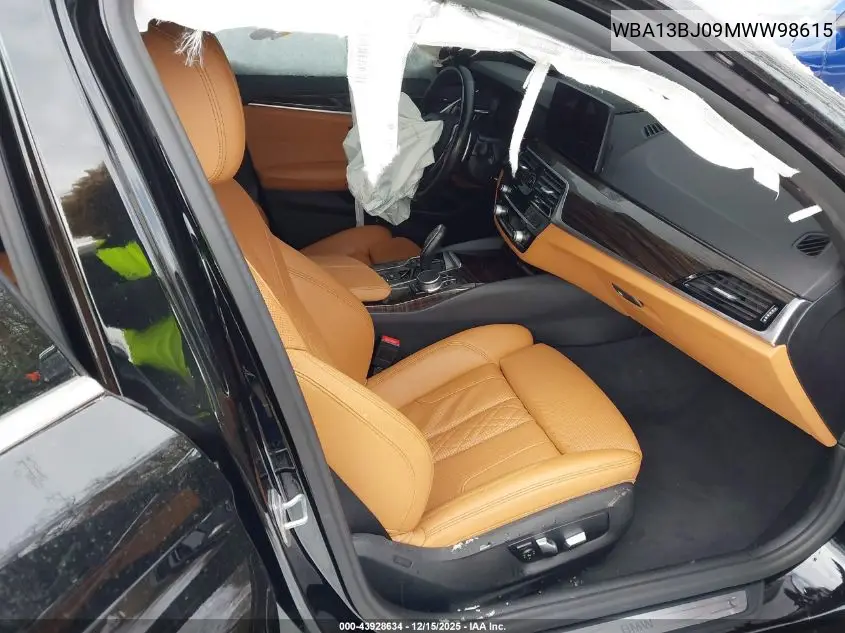 WBA13BJ09MWW98615 2021 BMW 530I xDrive